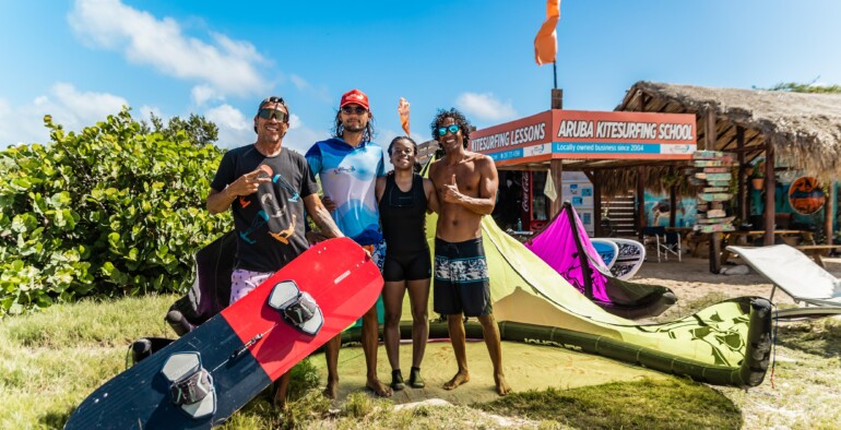 Our Team Is Ready! Experience Kitesurfing, Wing Foiling & SUP in Aruba