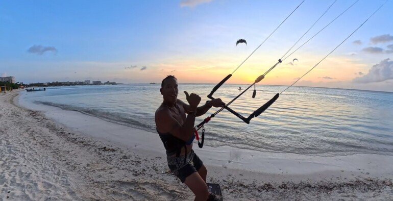 Unforgettable Kitesurfing Sunsets